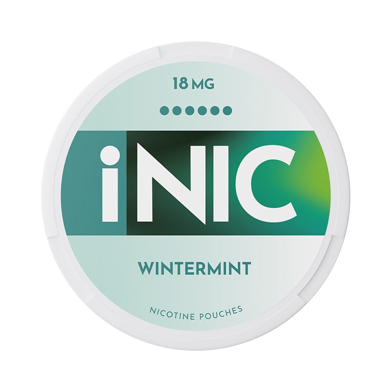 INIC Wintermint Extra Strong nicotine pouches at Pouchhut NZ