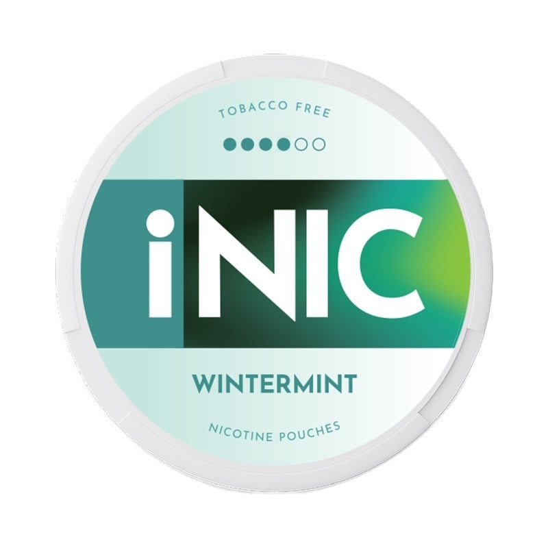 INIC Wintermint Strong nicotine pouches at Pouchhut NZ