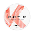 KELLY WHITE Sparkling Strawberry Slim nicotine pouches at Pouchhut NZ