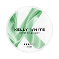 KELLY WHITE Sweet Melon Mint Slim nicotine pouches at Pouchhut NZ