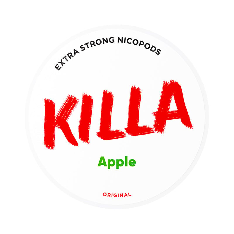 KILLA Apple nicotine pouches at Pouchhut NZ