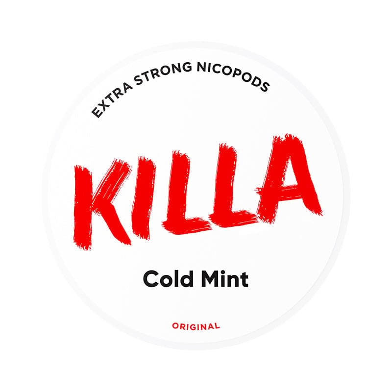 KILLA Cold Mint nicotine pouches at Pouchhut NZ