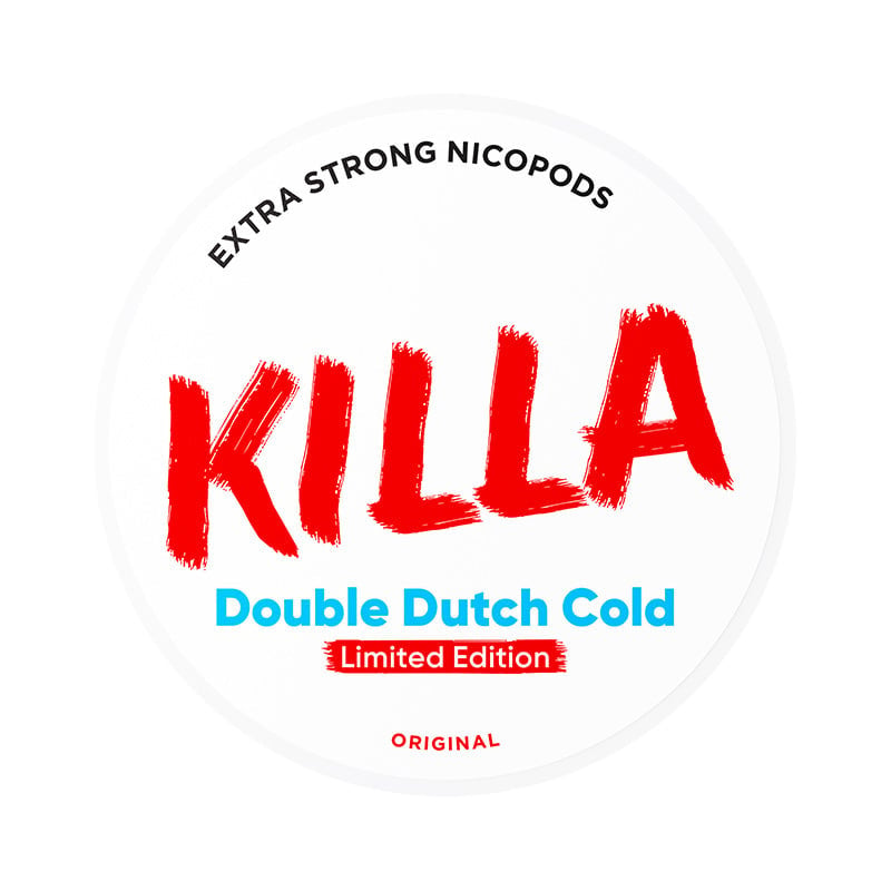 Killa Double Dutch Cold | Limited Edition nicotine pouches at Pouchhut NZ
