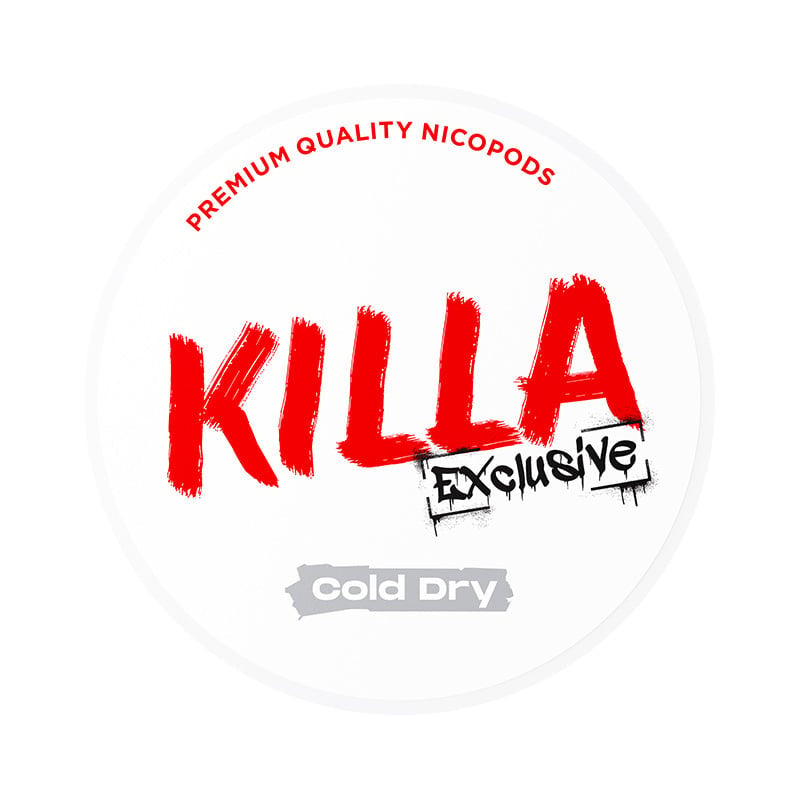 KILLA Exclusive Cold Dry nicotine pouches at Pouchhut NZ
