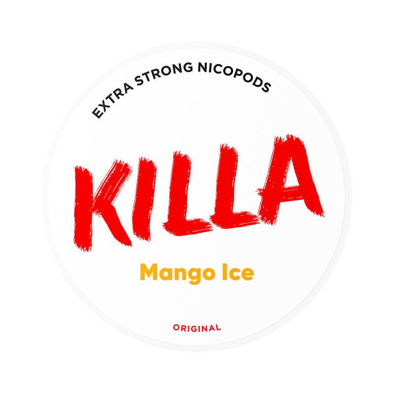KILLA Mango Ice nicotine pouches at Pouchhut NZ