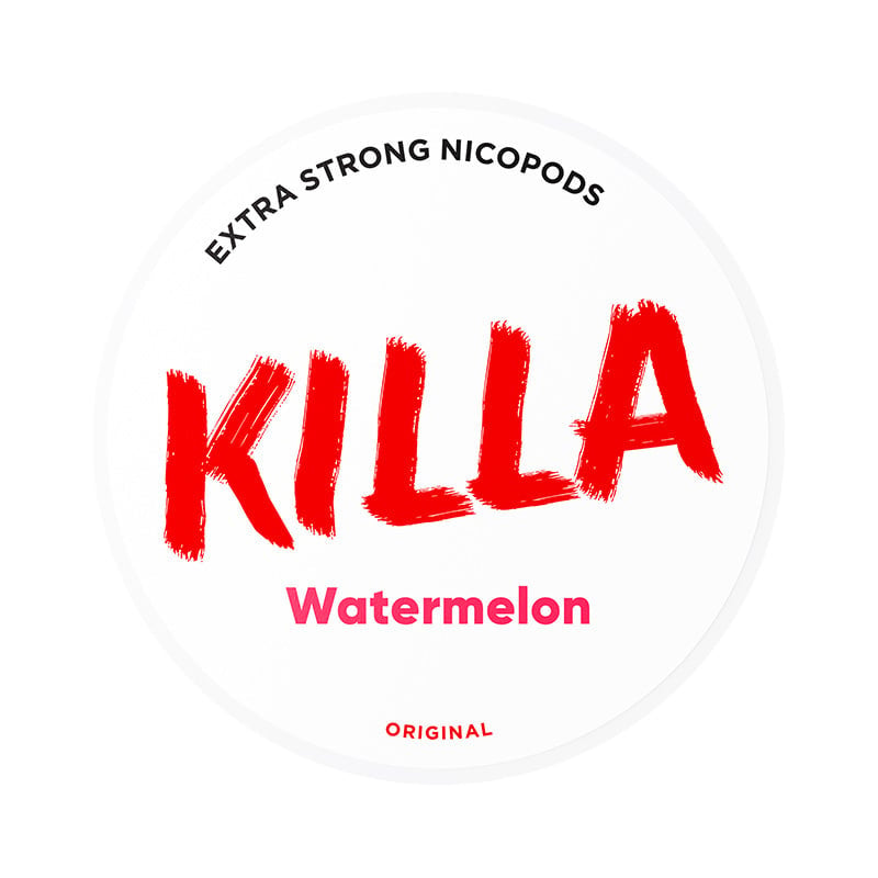 KILLA Watermelon nicotine pouches at Pouchhut NZ