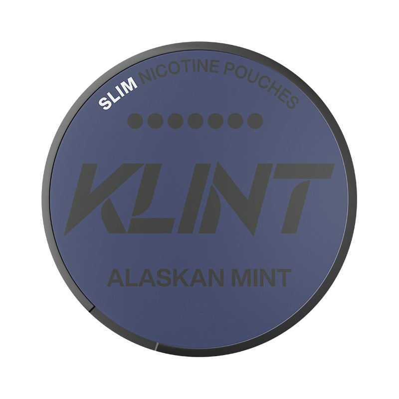 KLINT Alaskan Mint Hyper Strong nicotine pouches at Pouchhut NZ