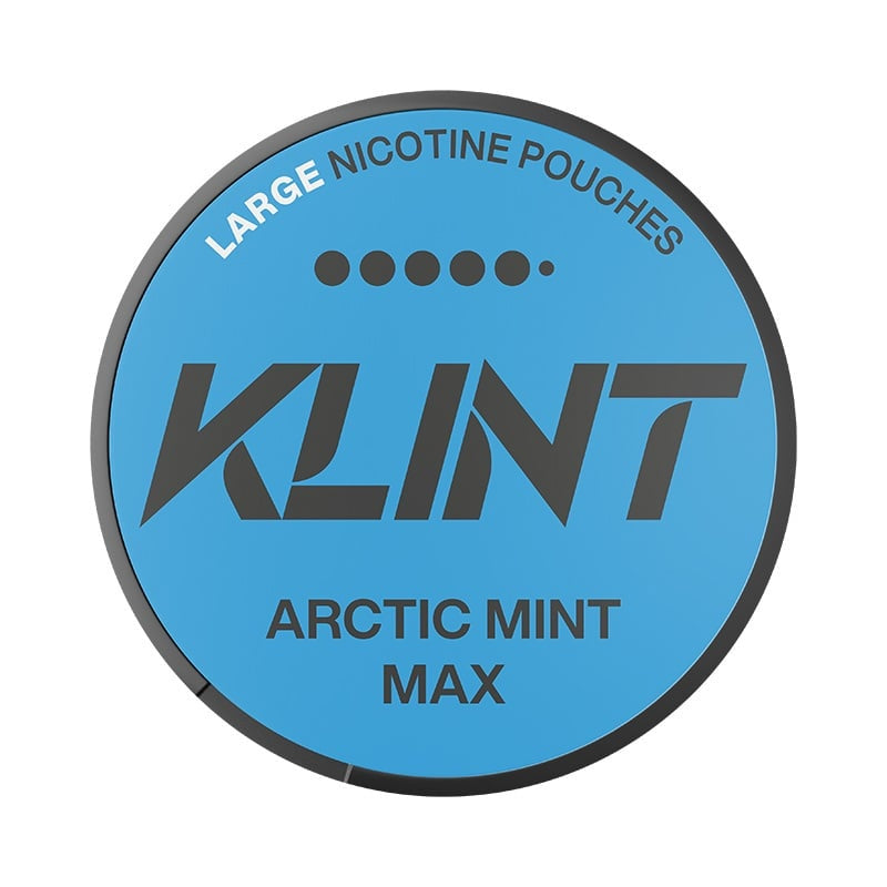 KLINT Arctic Mint Max Ultra Strong nicotine pouches at Pouchhut NZ