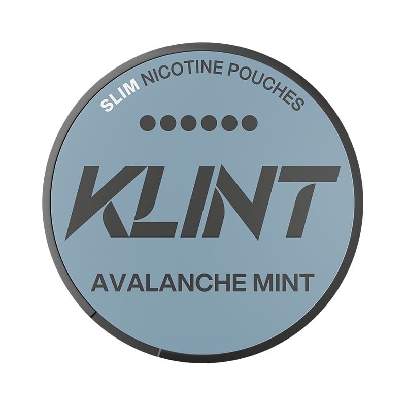 KLINT Avalanche Mint nicotine pouches at Pouchhut NZ