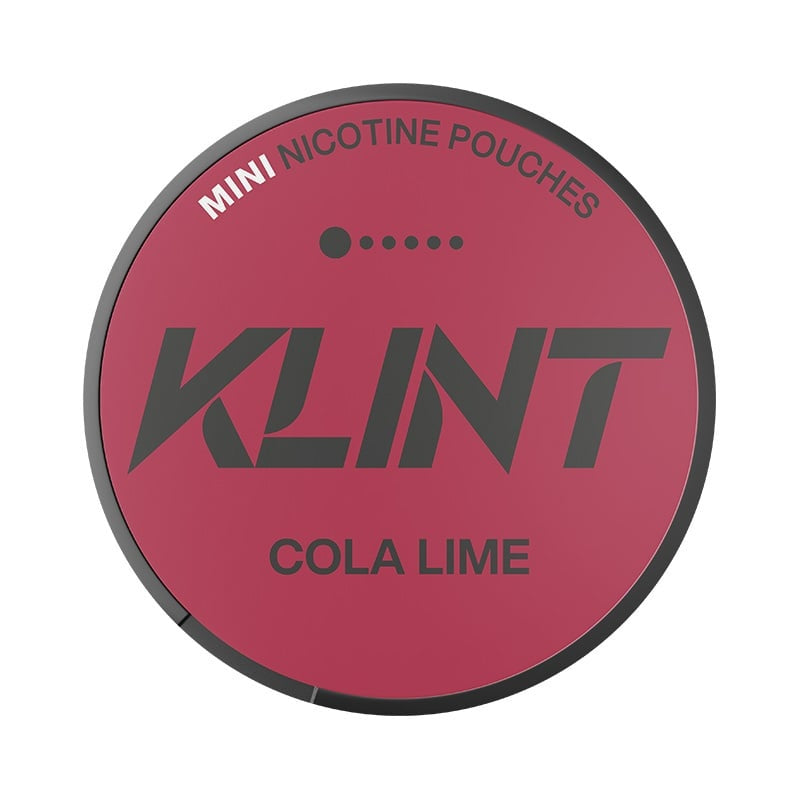 KLINT Cola Lime Mini nicotine pouches at Pouchhut NZ