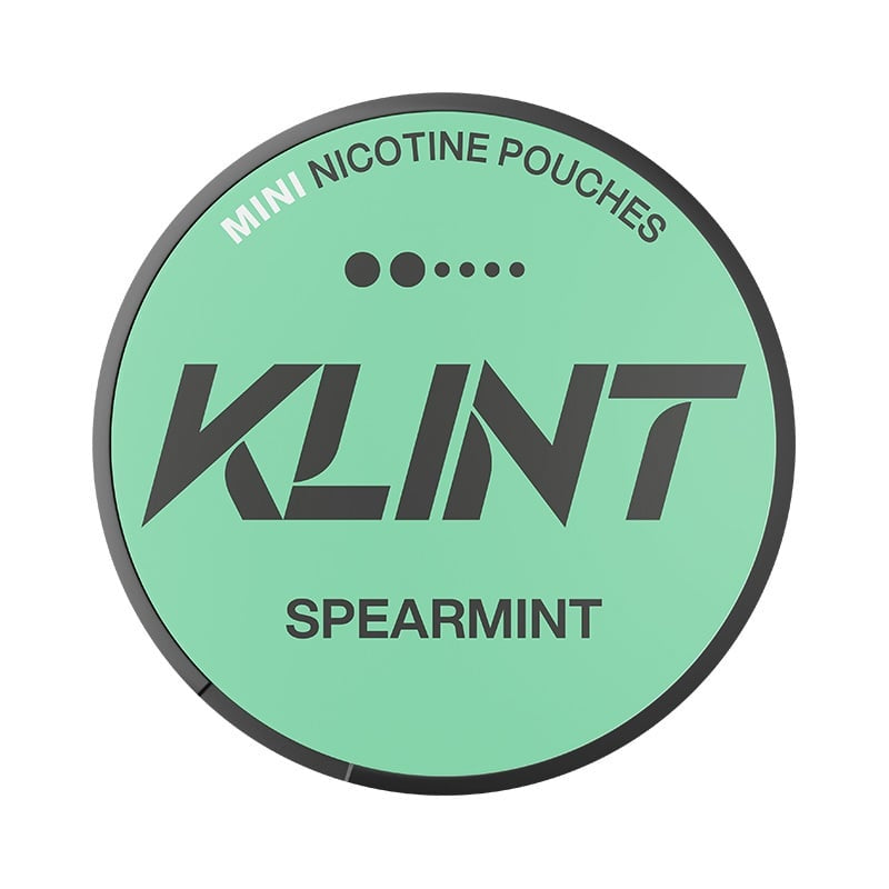 KLINT Spearmint Mini nicotine pouches at Pouchhut NZ