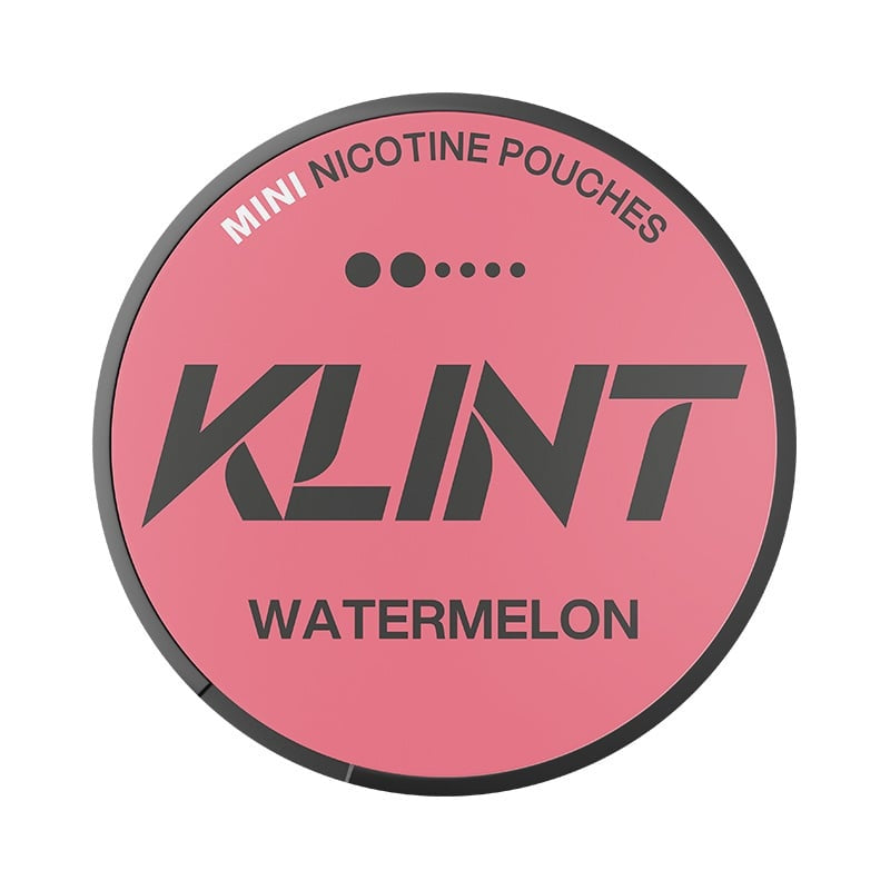 KLINT Watermelon Mini nicotine pouches at Pouchhut NZ