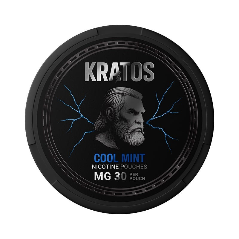 KRATOS Cool Mint Extra Strong nicotine pouches at Pouchhut NZ