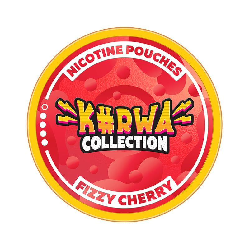 KURWA Collection Fizzy Cherry nicotine pouches at Pouchhut NZ