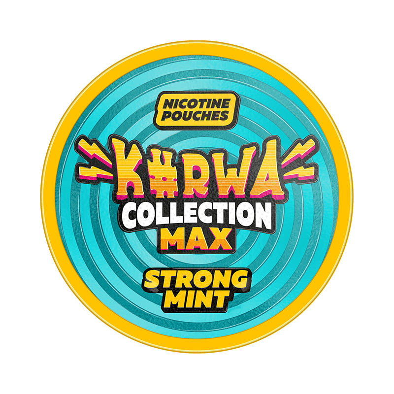 KURWA Collection Max Strong Mint nicotine pouches at Pouchhut NZ
