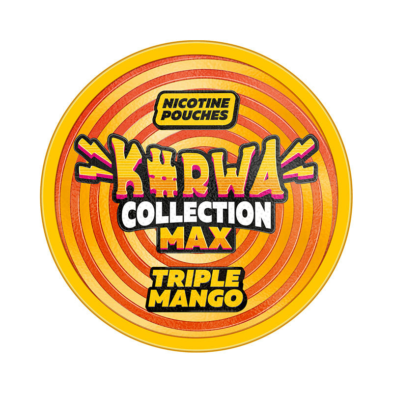 KURWA Collection Max Triple Mango nicotine pouches at Pouchhut NZ