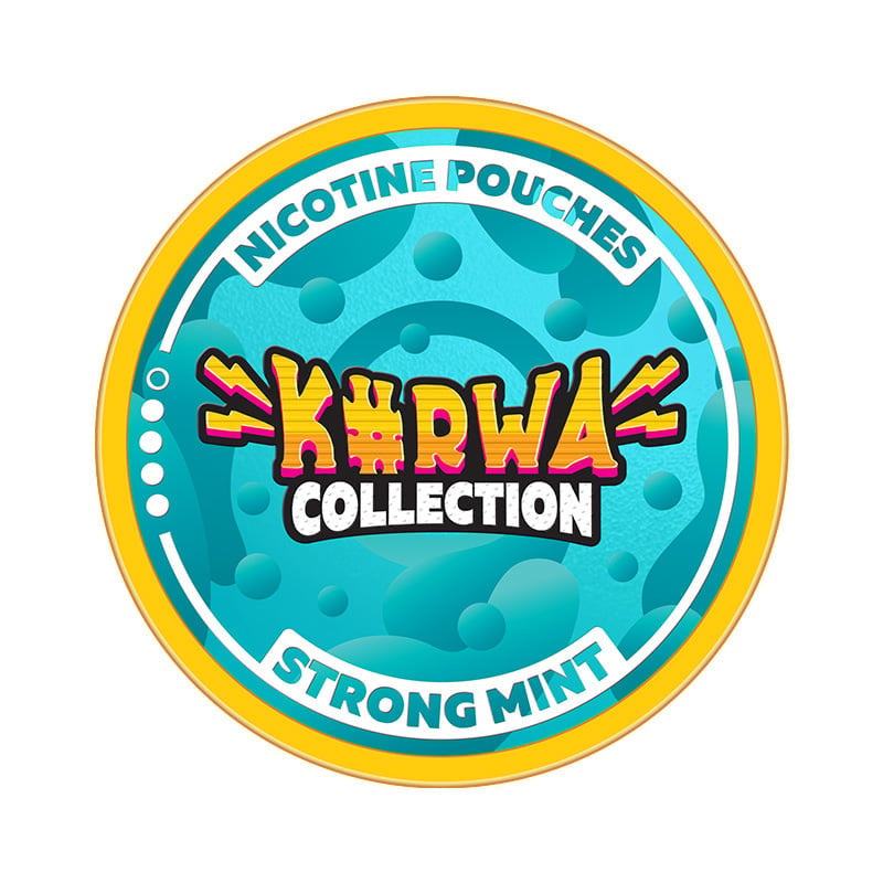 KURWA Collection Strong Mint nicotine pouches at Pouchhut NZ