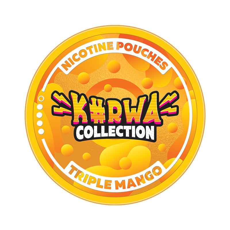 KURWA Collection Triple Mango nicotine pouches at Pouchhut NZ