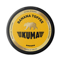 KUMA Banana Toffee Ultra Strong nicotine pouches at Pouchhut NZ