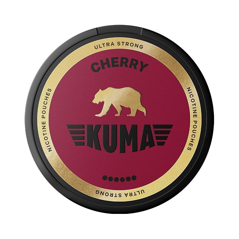 KUMA Cherry Ultra Strong nicotine pouches at Pouchhut NZ