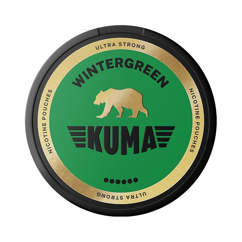 KUMA Wintergreen Ultra Strong nicotine pouches at Pouchhut NZ
