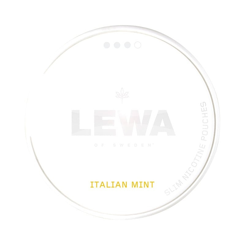 LEWA Italian Mint nicotine pouches at Pouchhut NZ
