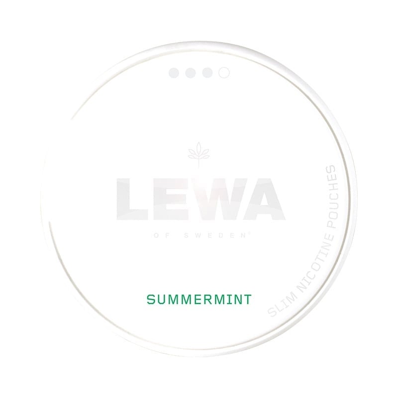 LEWA Summermint nicotine pouches at Pouchhut NZ