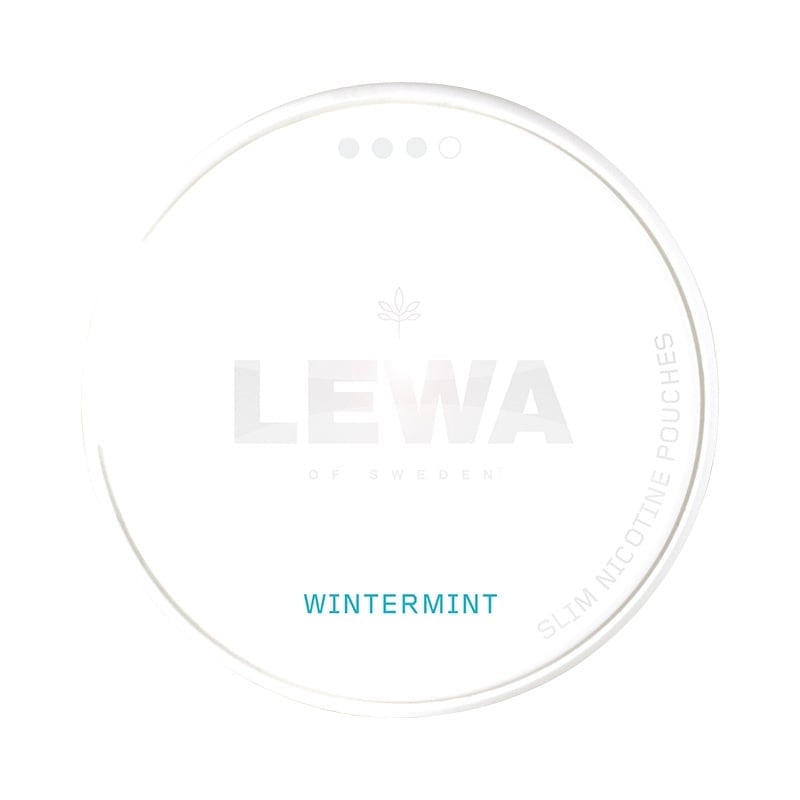 LEWA Wintermint nicotine pouches at Pouchhut NZ