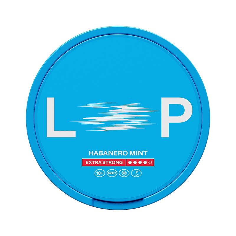 LOOP Habanero Mint nicotine pouches at Pouchhut NZ