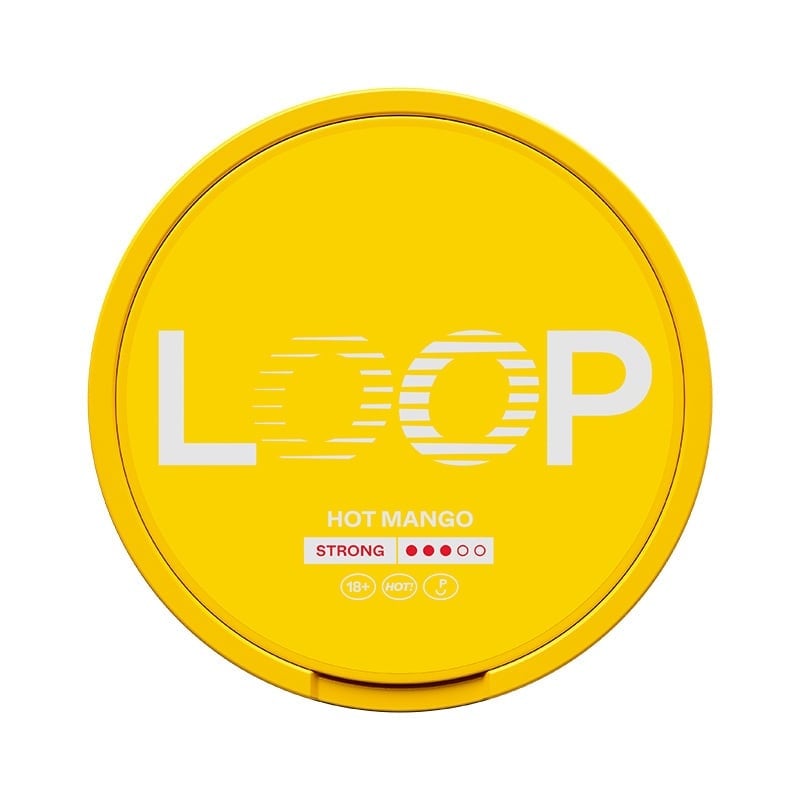 LOOP Hot Mango Strong nicotine pouches at Pouchhut NZ