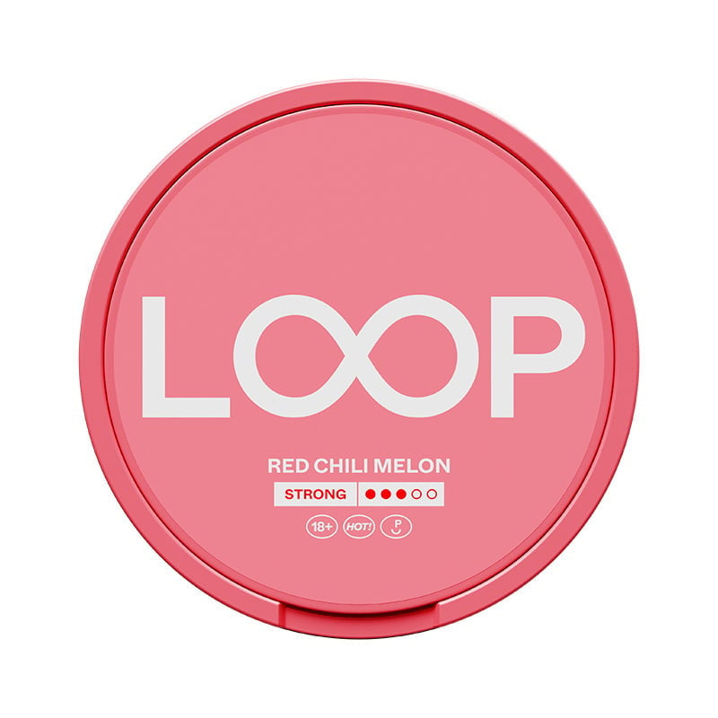 LOOP Red Chilli Melon nicotine pouches at Pouchhut NZ
