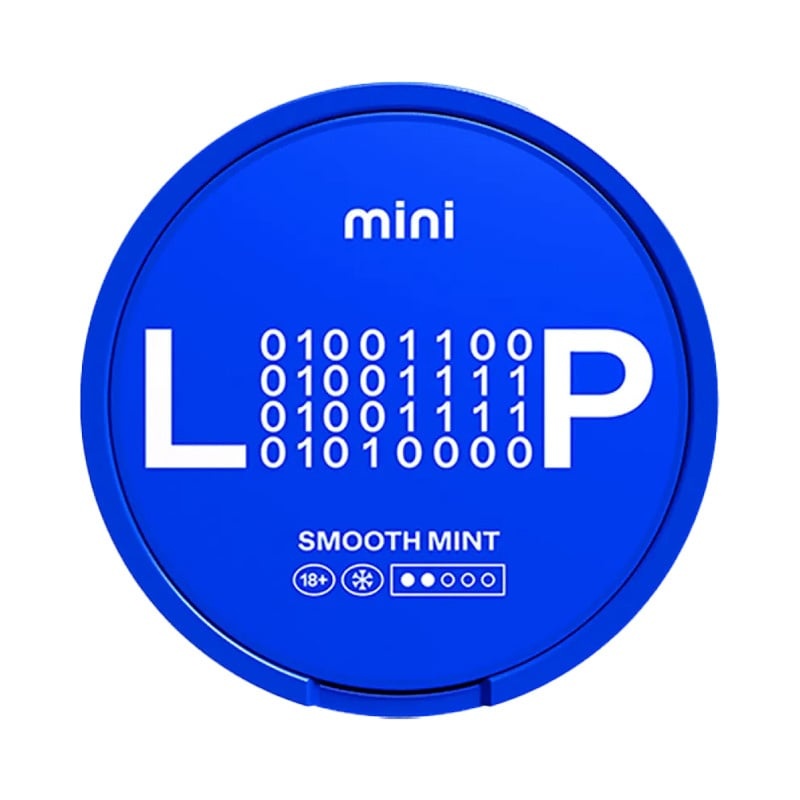 LOOP Smooth Mint Mini nicotine pouches at Pouchhut NZ