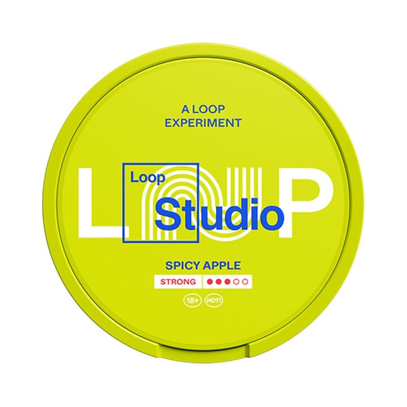 LOOP Spicy Apple Strong nicotine pouches at Pouchhut NZ