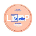 LOOP STUDIO Hot Peach Strong nicotine pouches at Pouchhut NZ