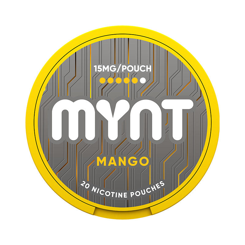 MYNT Mango Extra Strong nicotine pouches at Pouchhut NZ