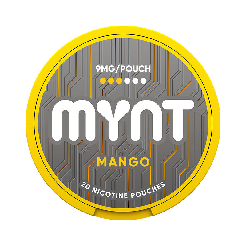 MYNT Mango Medium nicotine pouches at Pouchhut NZ