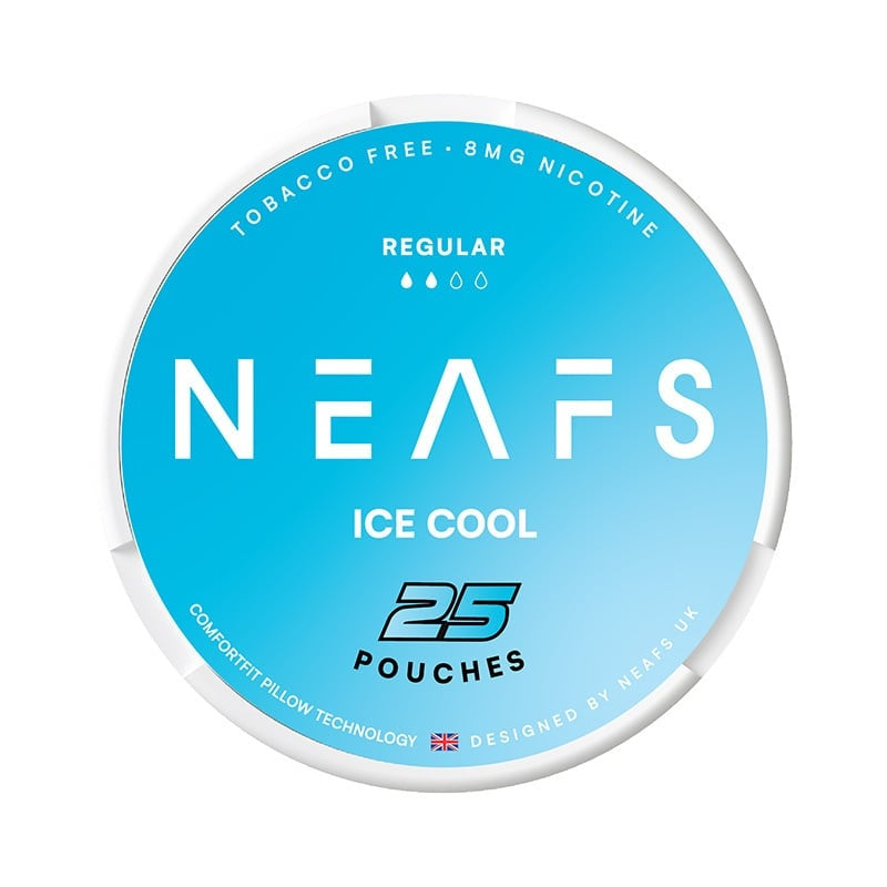 NEAFS Ice Cool Medium nicotine pouches at Pouchhut NZ