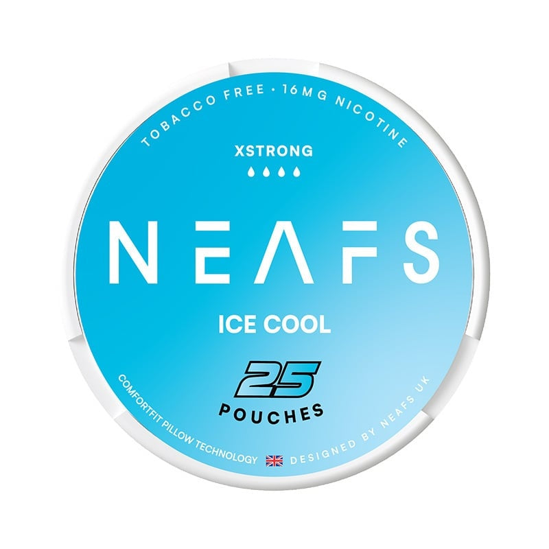 NEAFS Ice Cool X-Strong nicotine pouches at Pouchhut NZ