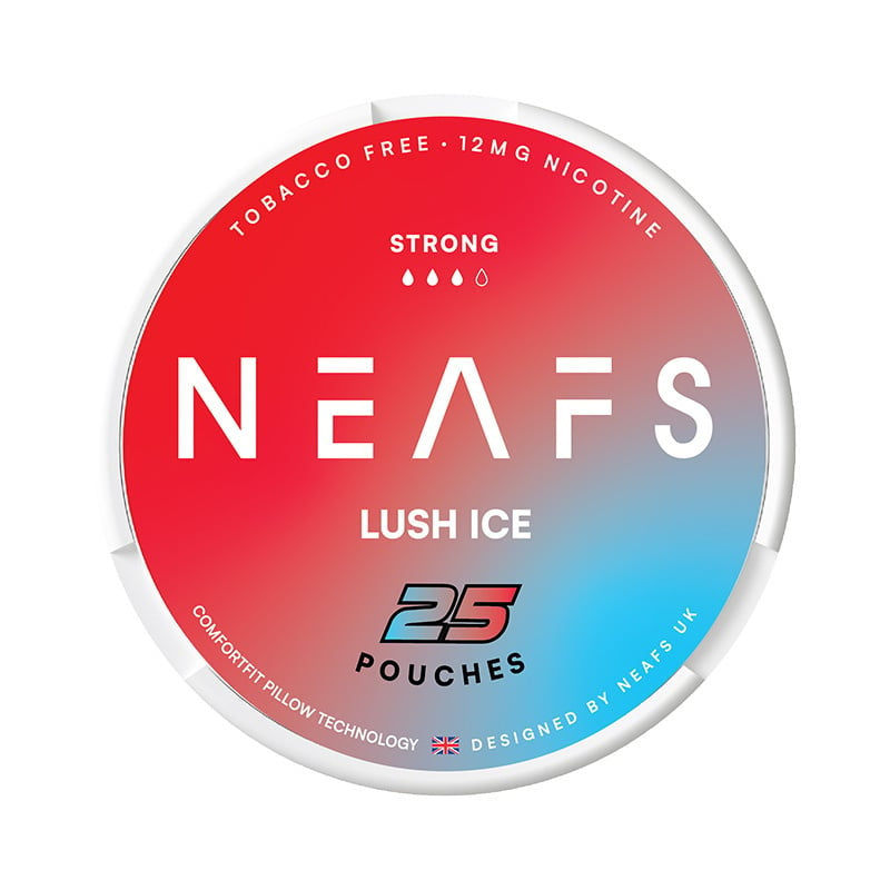 NEAFS Lush Ice Strong nicotine pouches at Pouchhut NZ