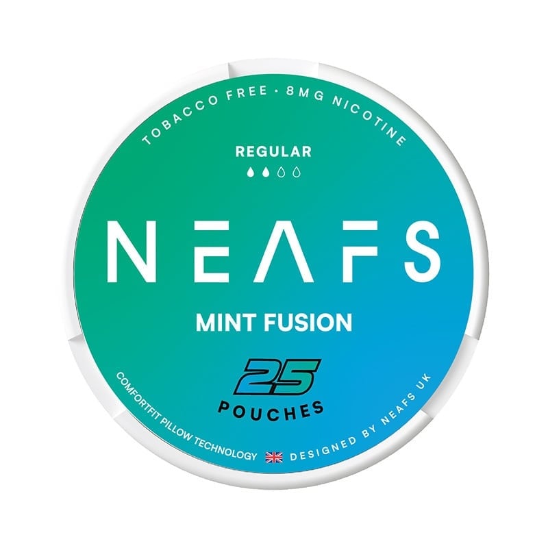 NEAFS Mint Fusion Medium nicotine pouches at Pouchhut NZ