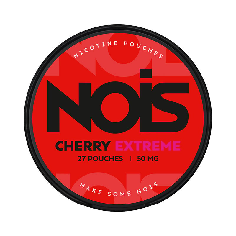 NOIS Cherry Extreme nicotine pouches at Pouchhut NZ