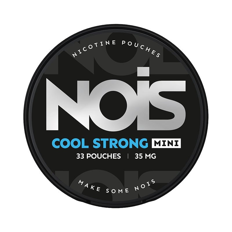 NOIS Cool Strong Mini nicotine pouches at Pouchhut NZ