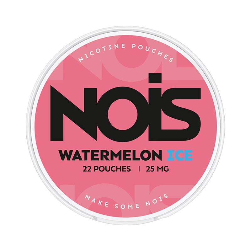NOIS Watermelon Ice nicotine pouches at Pouchhut NZ