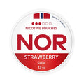 NOR Strawberry Slim nicotinezakjes kopen online nicotine pouches at Pouchhut NZ