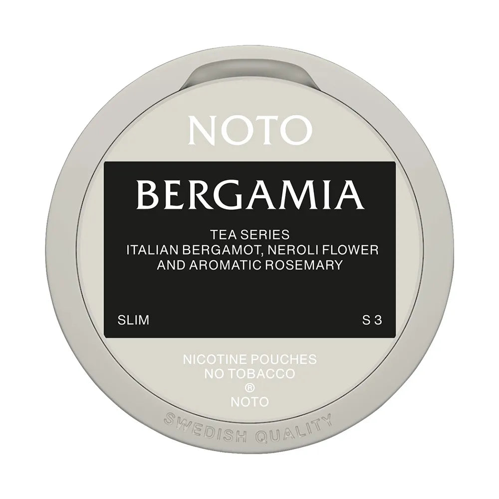 NOTO Bergamia nicotine pouches at Pouchhut NZ