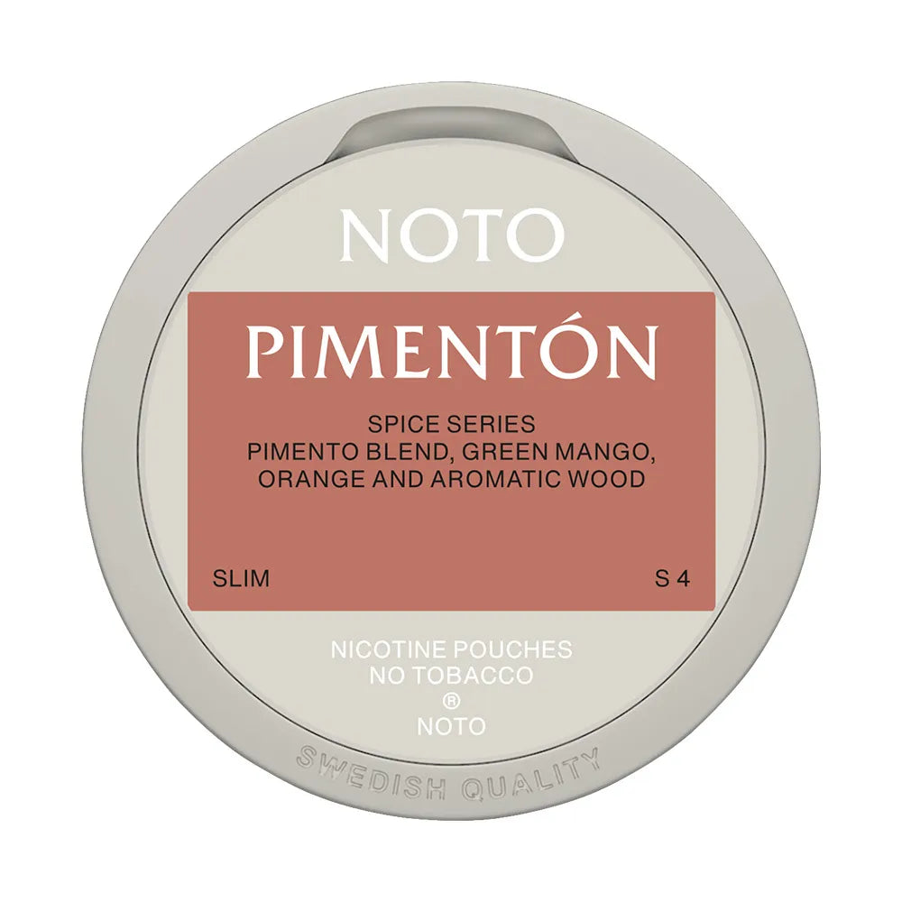 NOTO Pimenton nicotine pouches at Pouchhut NZ