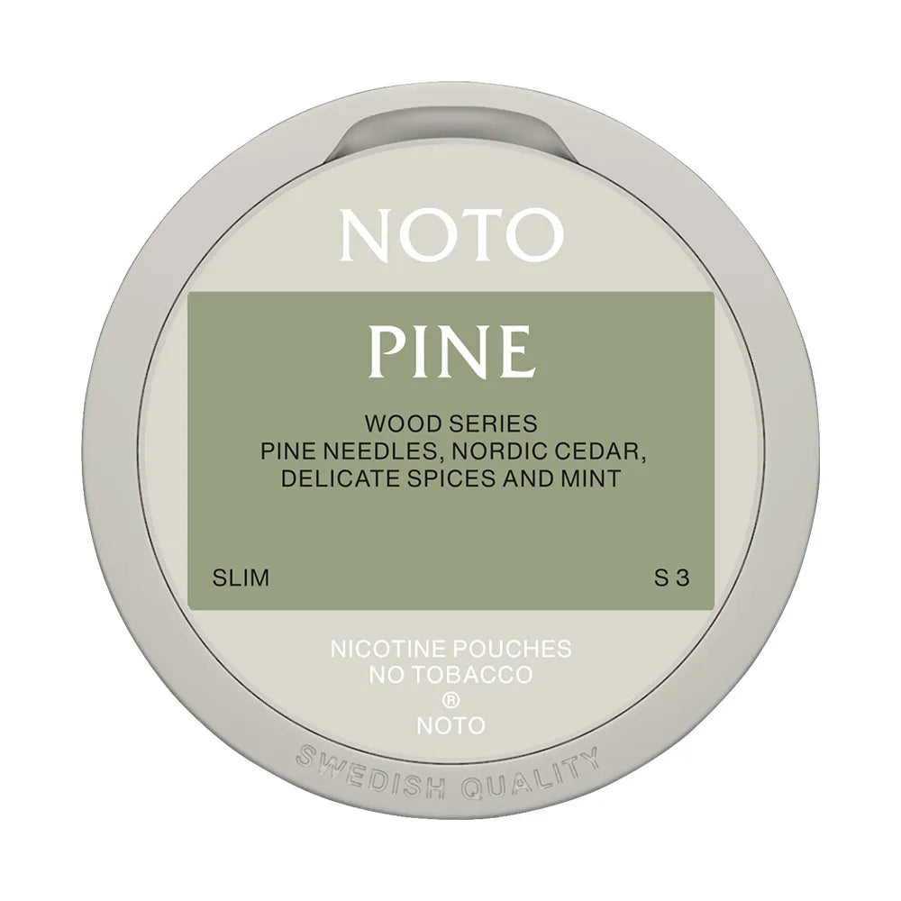 NOTO Pine nicotine pouches at Pouchhut NZ