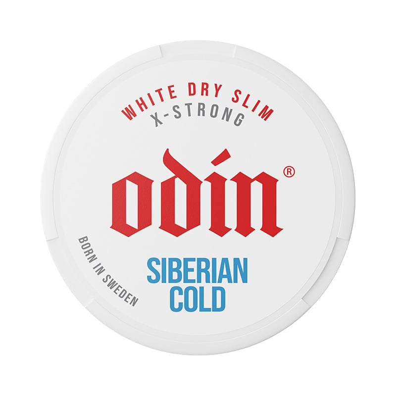 ODIN Siberian Cold X-Strong nicotine pouches at Pouchhut NZ