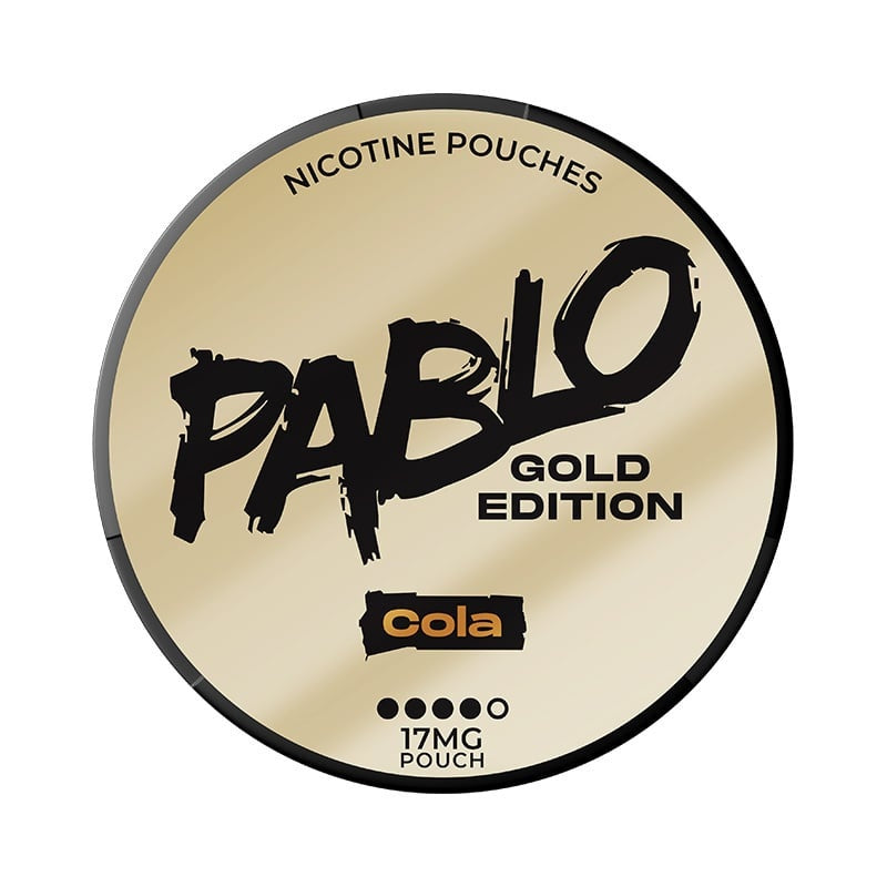 PABLO GOLD Cola nicotine pouches at Pouchhut NZ
