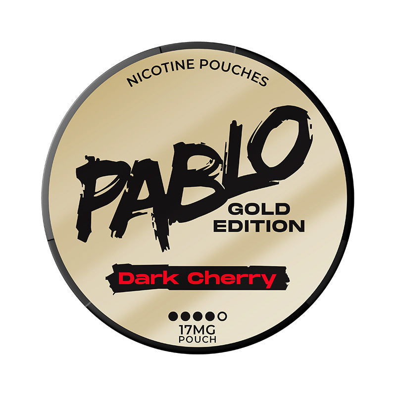 PABLO GOLD Dark Cherry nicotine pouches at Pouchhut NZ